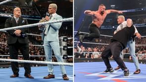 Cody Rhodes hands WWE Hall of Famer important object before squaring up to The Vision
