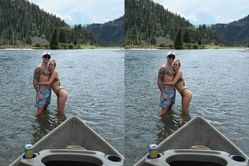 Jose Canseco's daughter Josie gets a flirty message from boyfriend AJ Smith-Shawver after a glamorous photoshoot