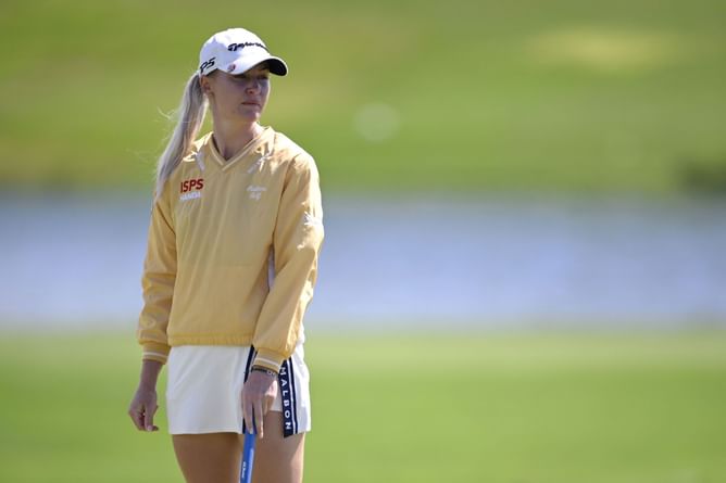 Charley Hull drops a 3-word message after playing her first tournament since winning the Kroger Queen City Championship