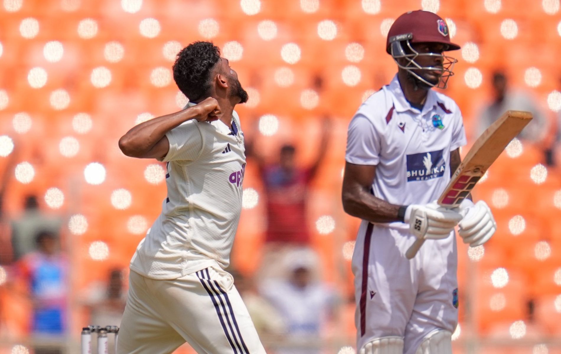 India beat West Indies by an innings and 140 runs in the Test series opener. (Pic: Instagram/indiancricketteam).