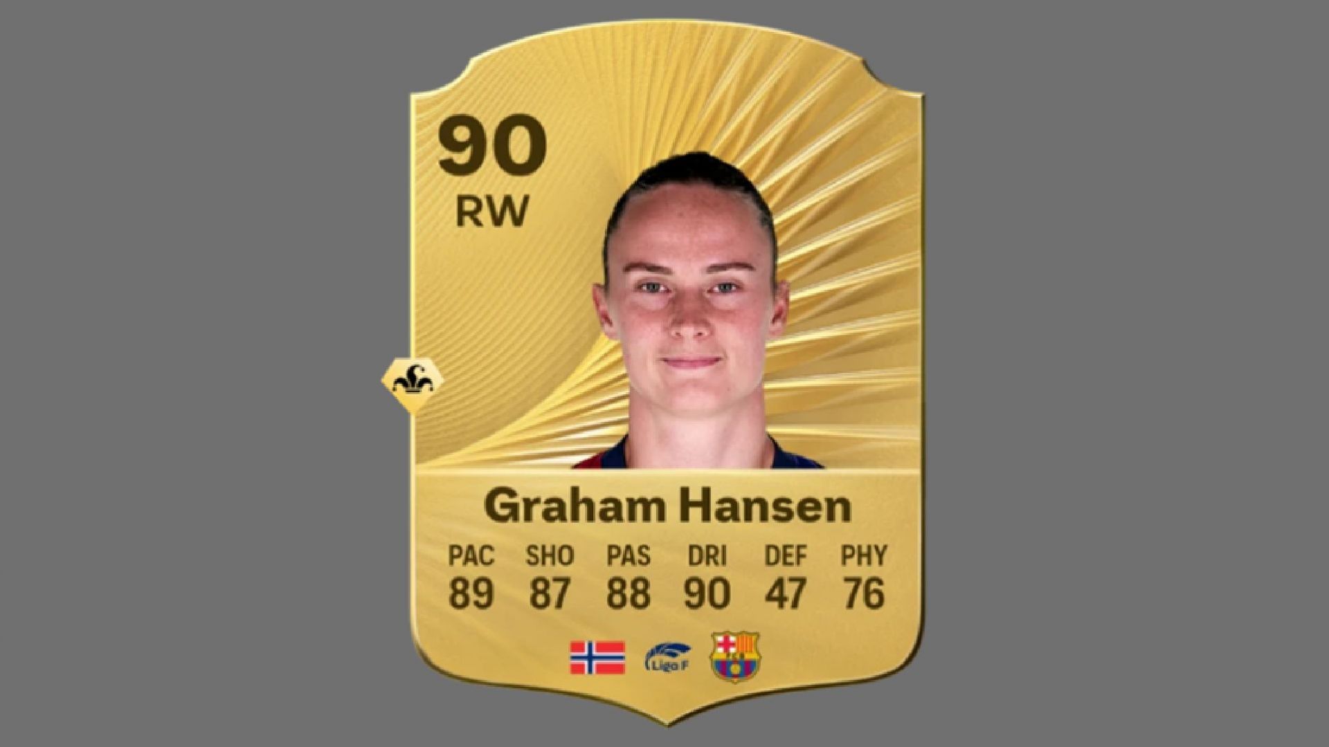 Hansen is among the best players in EA FC 26 with First Touch PlayStyle (Image via EA Sports)
