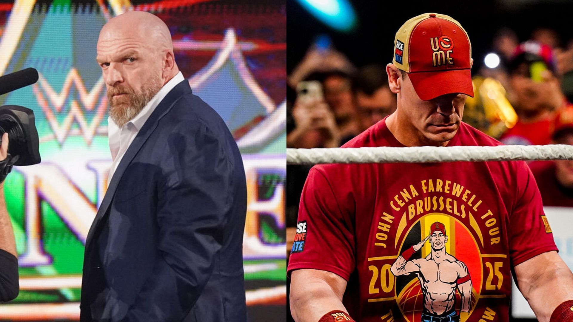 Triple H and John Cena! [Images from WWE.com]