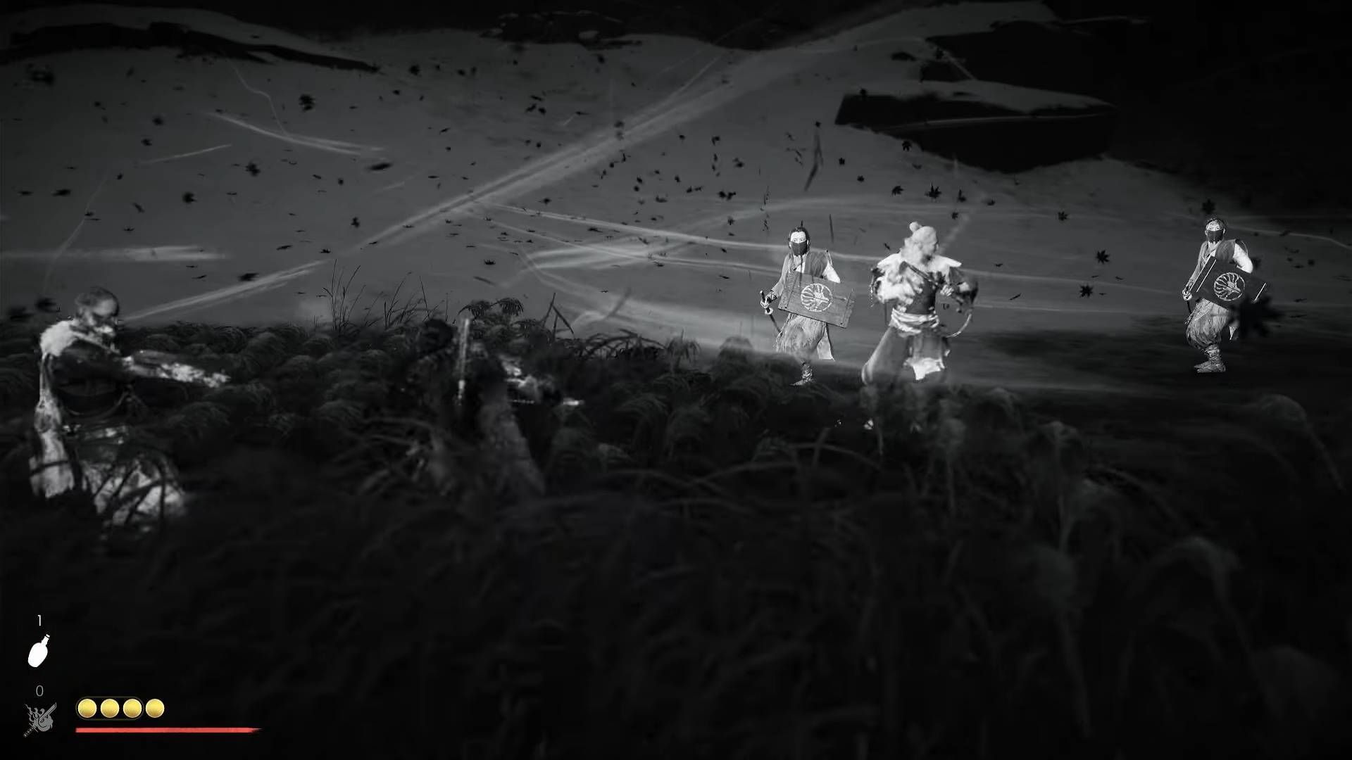 Defeat Nine Tails with the help of Enomoto (Image via Sucker Punch Productions || YouTube@WoW Quests)