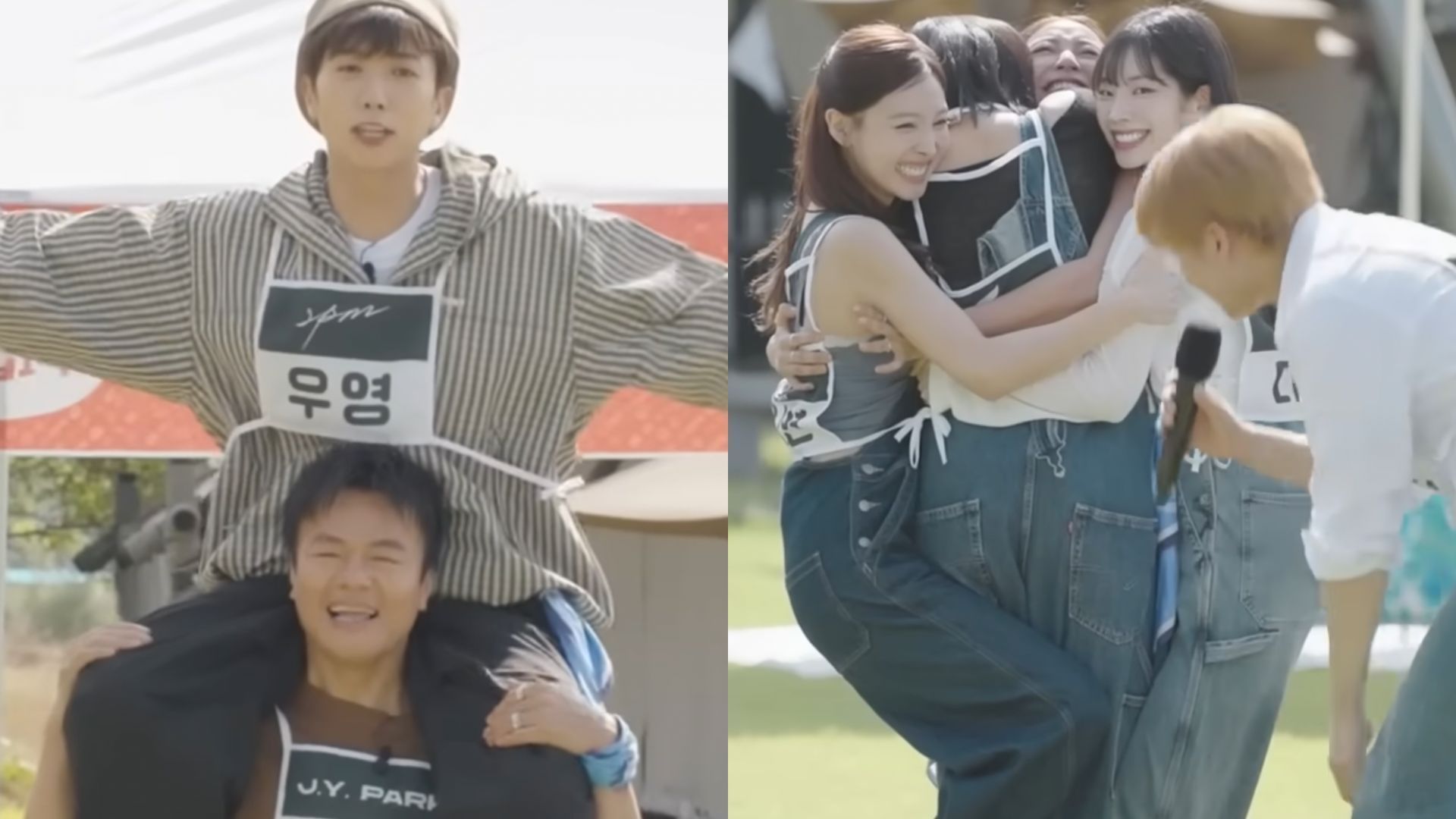The Game Caterers X JYP Entertainment (Image via YouTube/@15ya_egg)