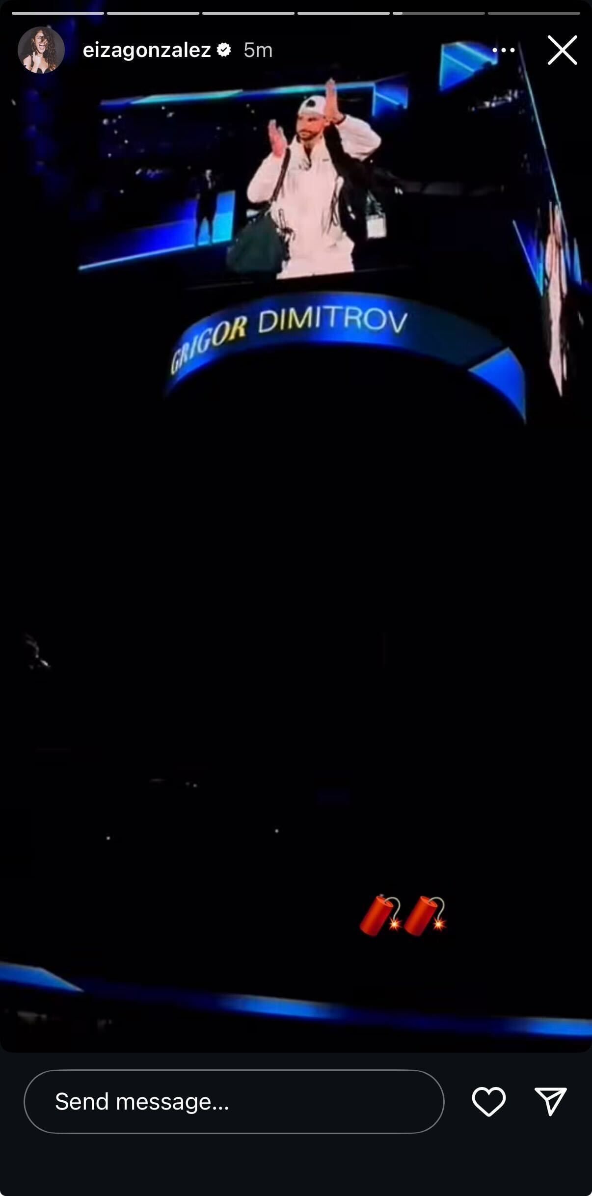 Eiza Gonzalez&#039;s Instagram story