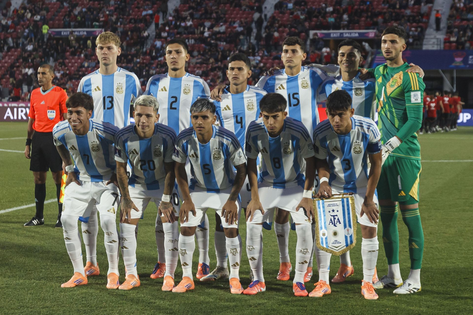 Mexico v Argentina: Quarter-finals - FIFA U-20 World Cup Chile 2025 - Source: Getty
