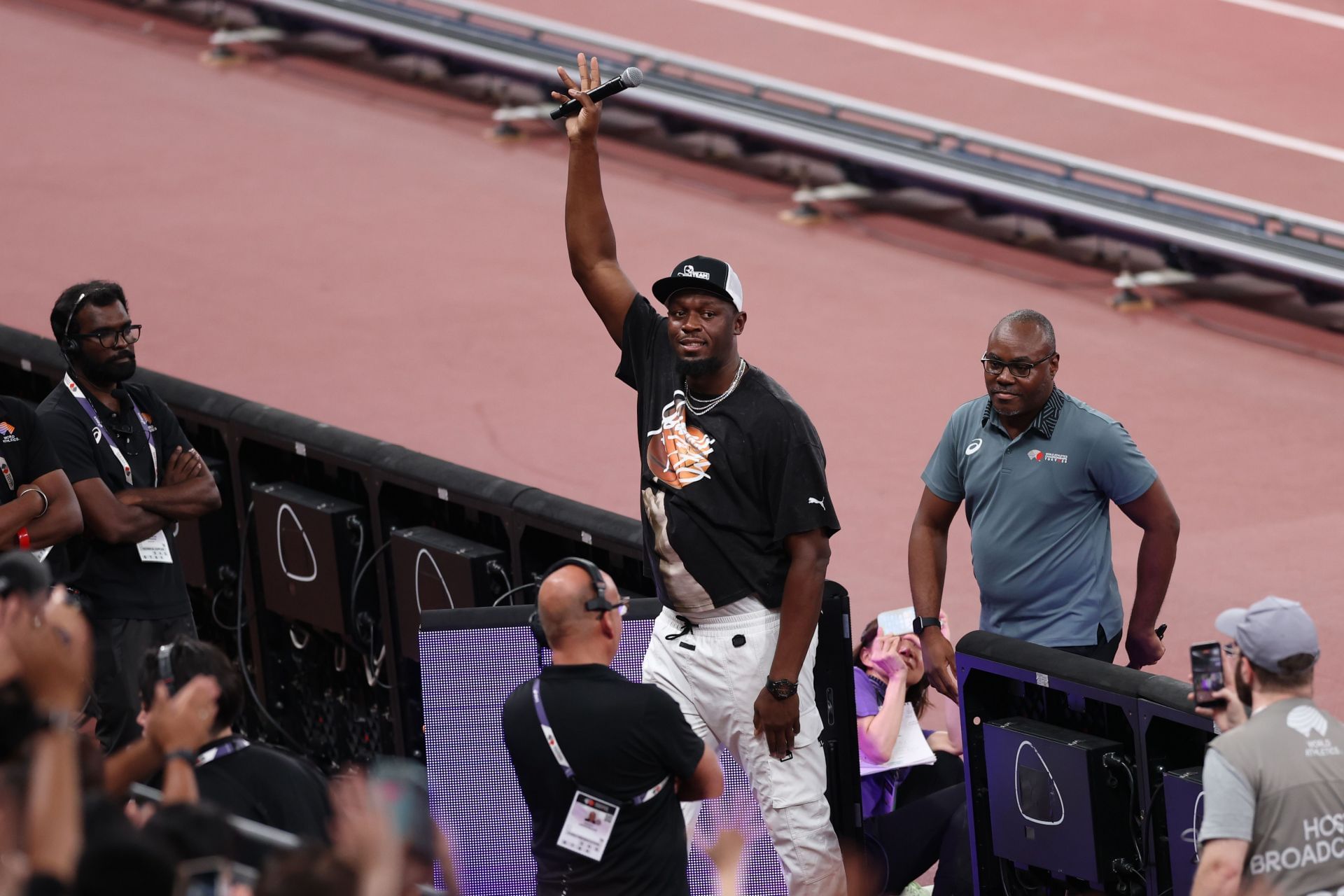 Usain Bolt at the World Athletics Championships Tokyo 2025 [Image Source: Getty]