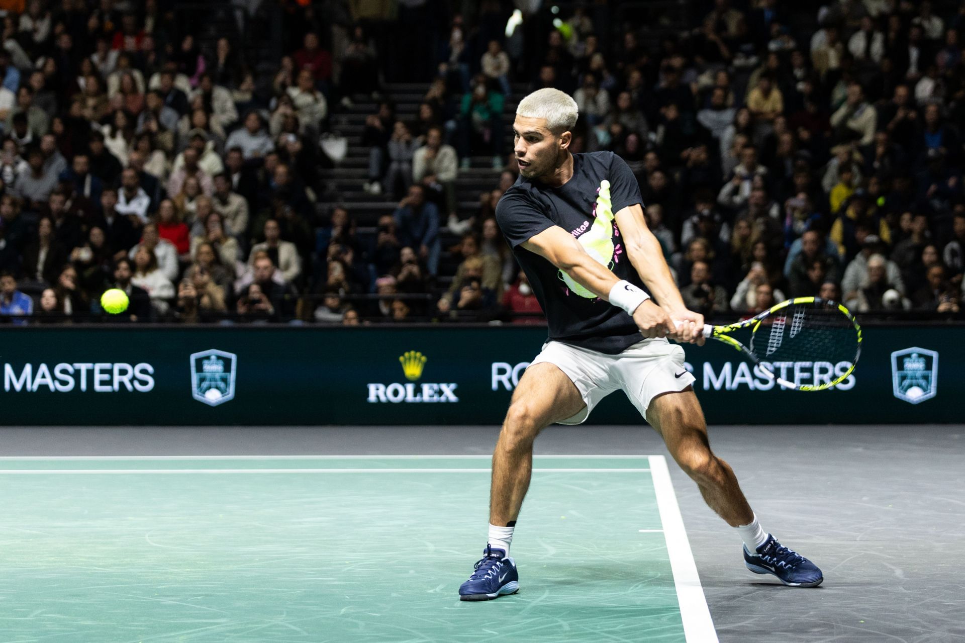 Alcaraz at the Rolex Paris Masters 2025 (Image Source: Getty)