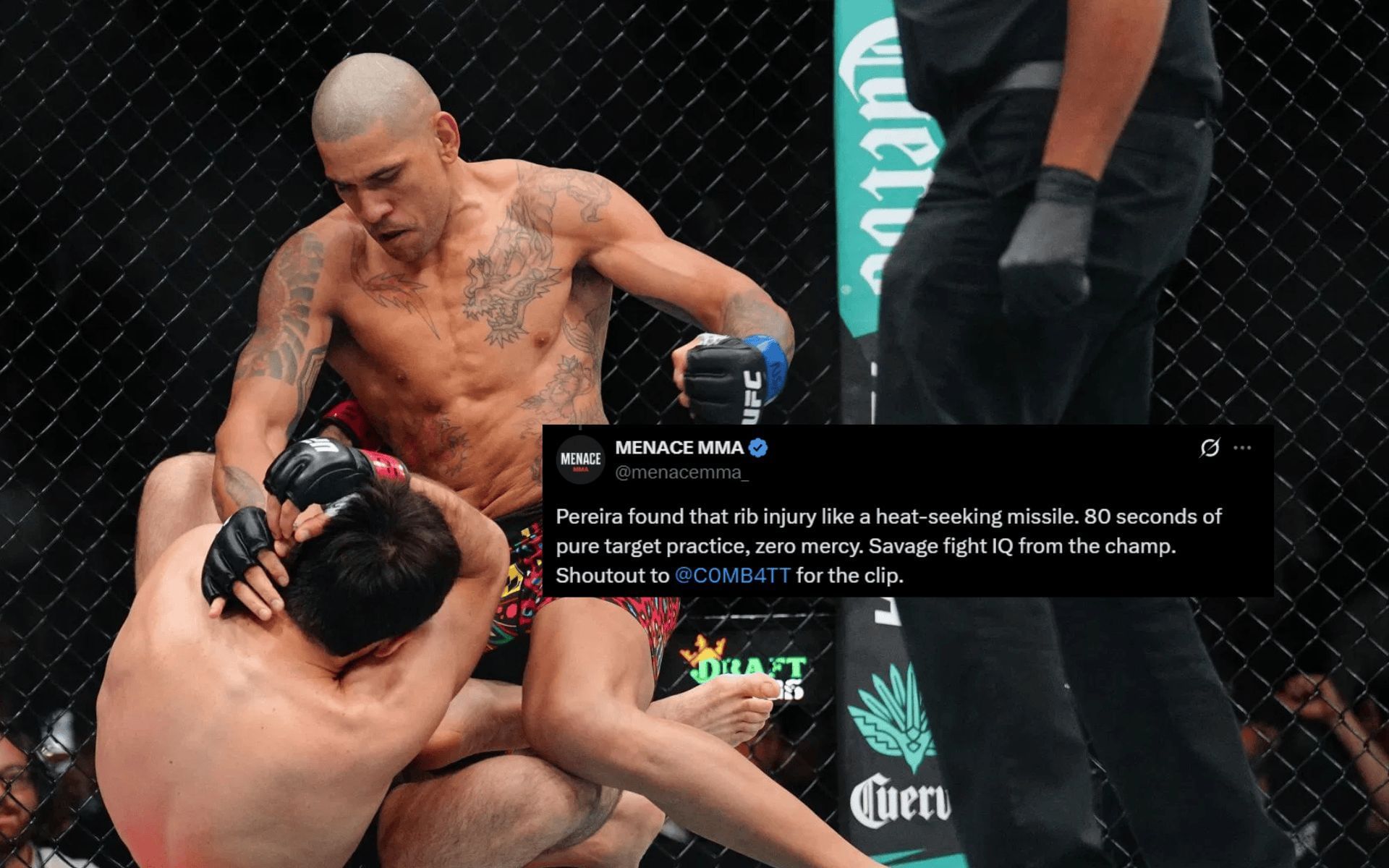 Fans react to Alex Pereira targeting Magomed Ankalaev