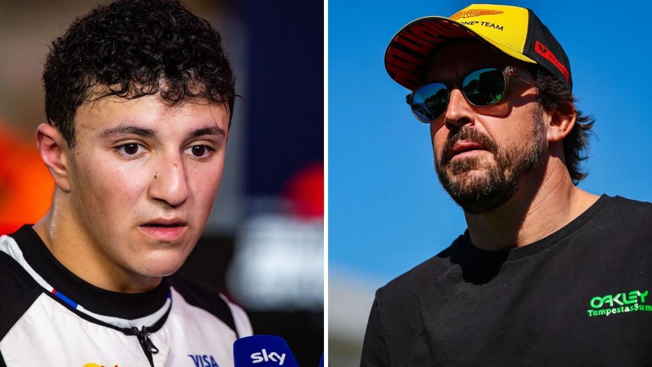 In Picture: Isack Hadjar and Fernando Alonso. Credit: Getty Images 