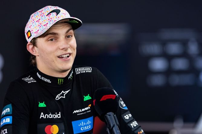 Oscar Piastri gives his take on the impact of the late race virtual safety car in battle with Ollie Bearman