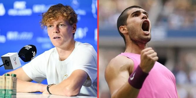 Jannik Sinner concedes defeat to Carlos Alcaraz with "impossible" admission about year-end World No. 1 battle