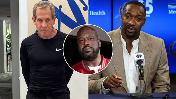 Shaquille O’Neal example used by Gilbert Arenas to justify $45,170,000 NFL star's “unrefable” status leaves Skip Bayless speechless: "It's ridiculous"