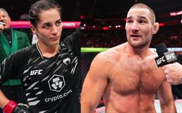 "That would be terrible" - Veronica Hardy hilariously addresses rumors of Sean Strickland having to train with women as punishment