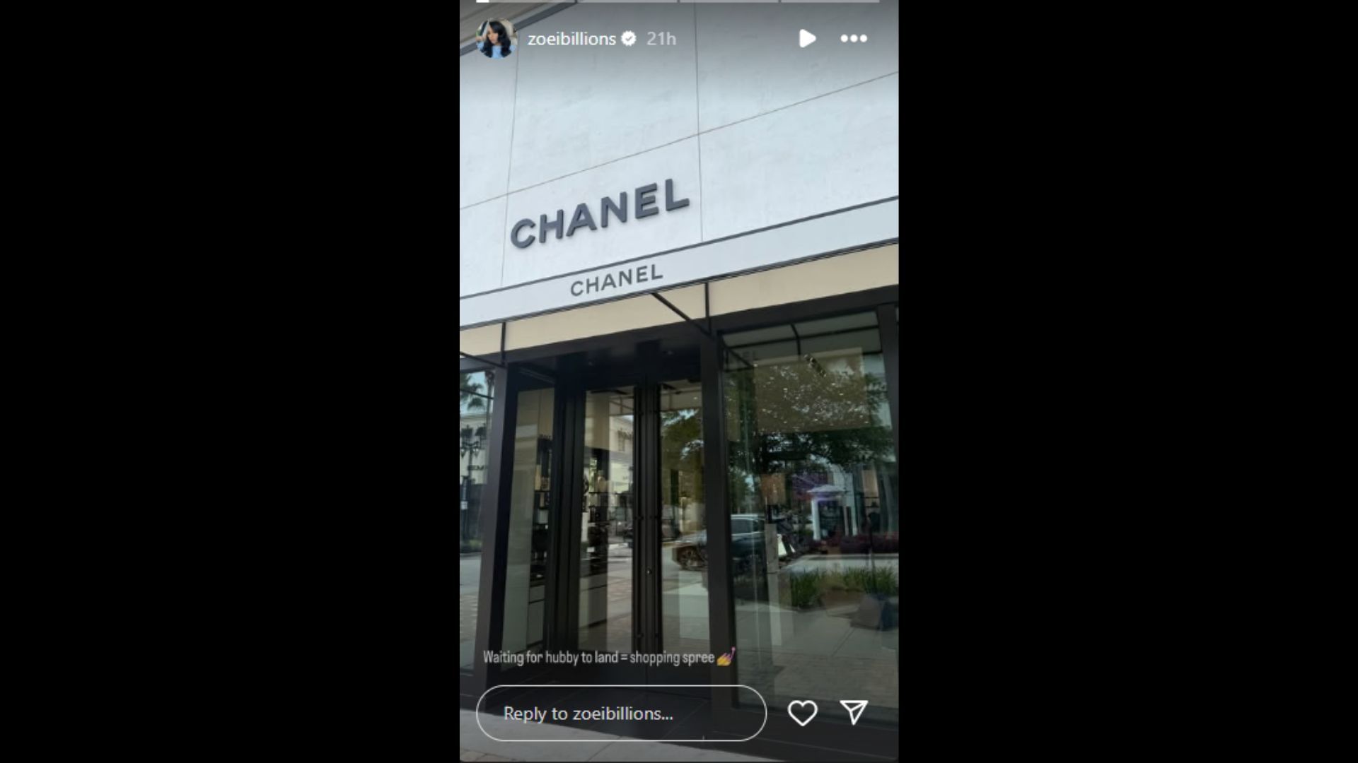 Hollywood Brown&#039;s wife, Zoei, shared her adventures when she arrived in Jacksonville. (Photo via Zoei Billions on Instagram)