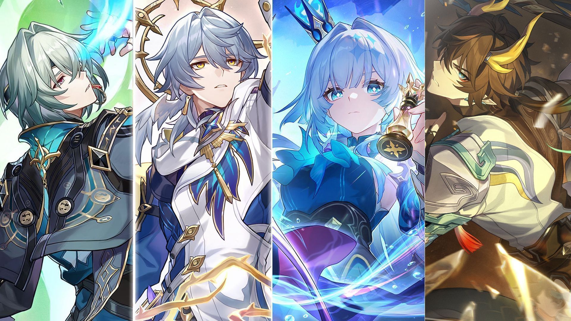 Anaxa, Sunday, Cerydra, Dan Heng Permansor Terrae (Image via HoYoverse)