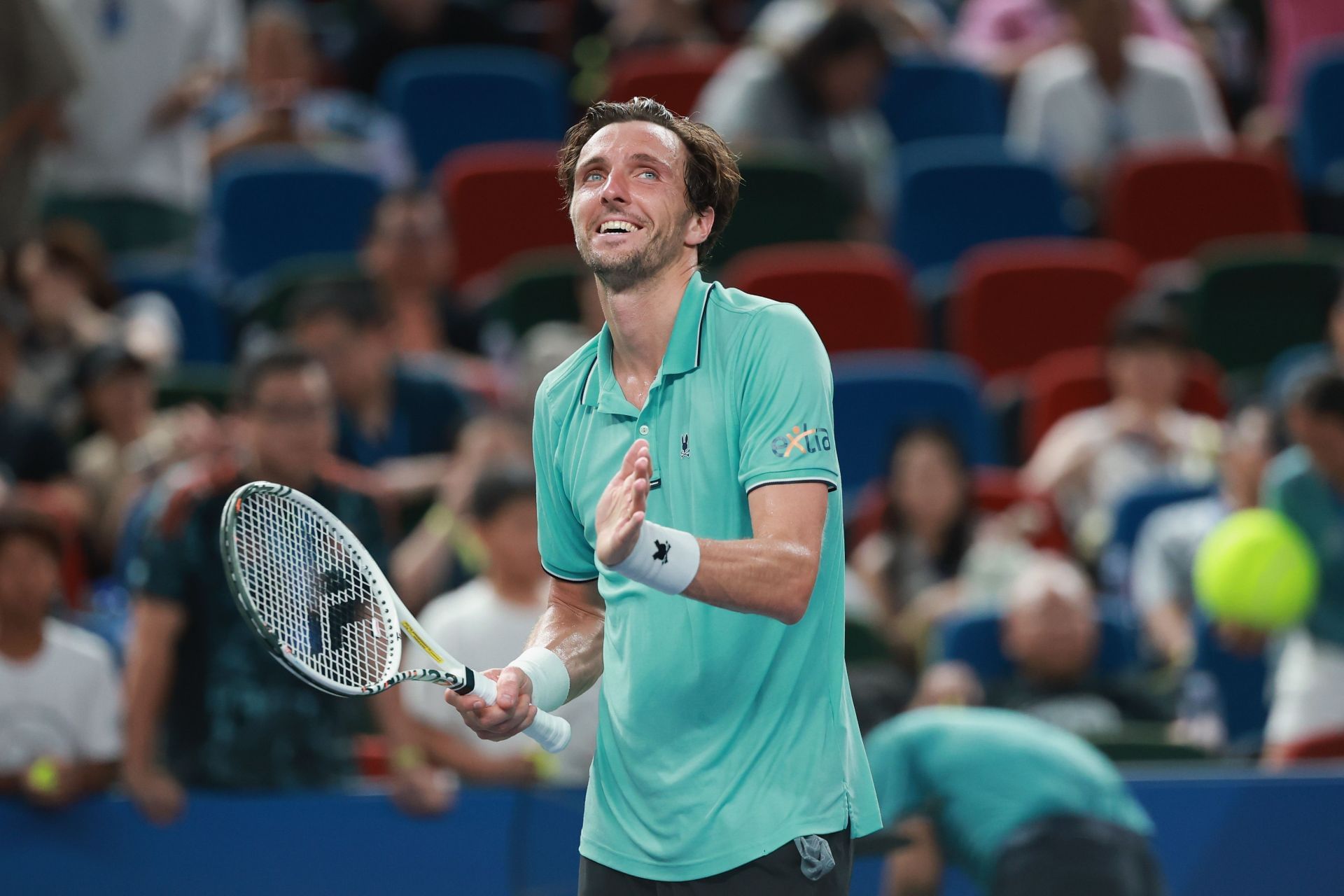 Arthur Rinderknech at the 2025 Shanghai Masters (Source: Getty)
