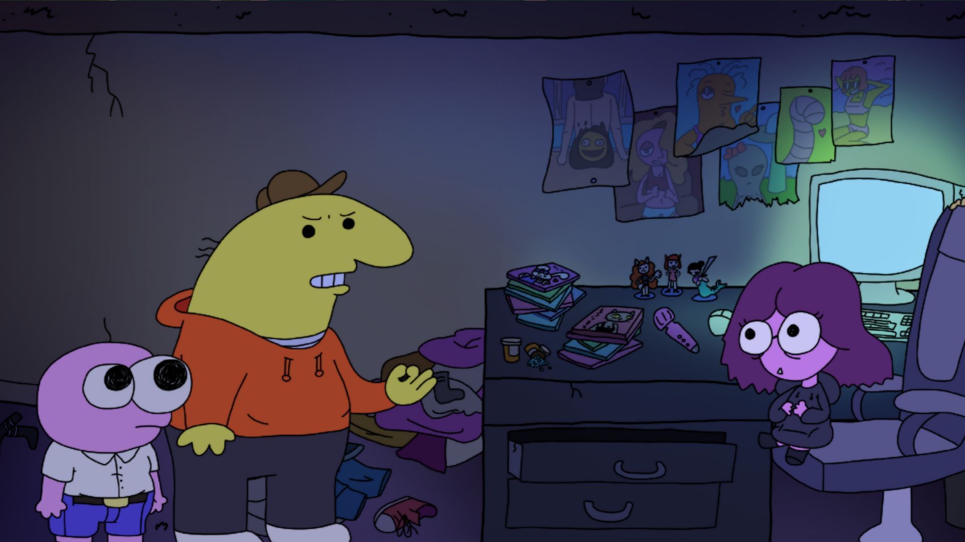 A still from Smiling Friends season 3 (Image via Adult Swim)