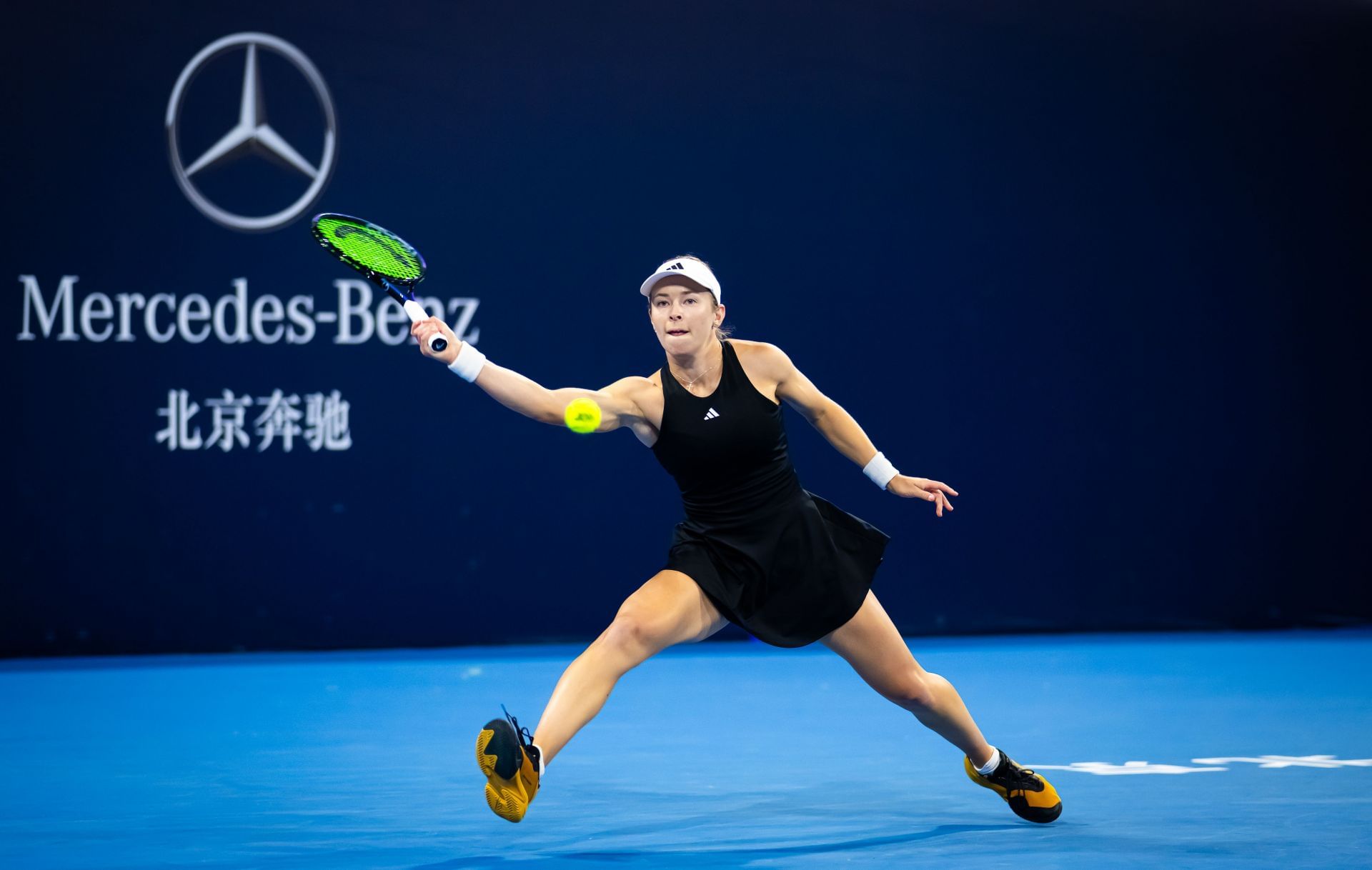 Katie Volynets at the China Open 2025. (Photo: Getty)