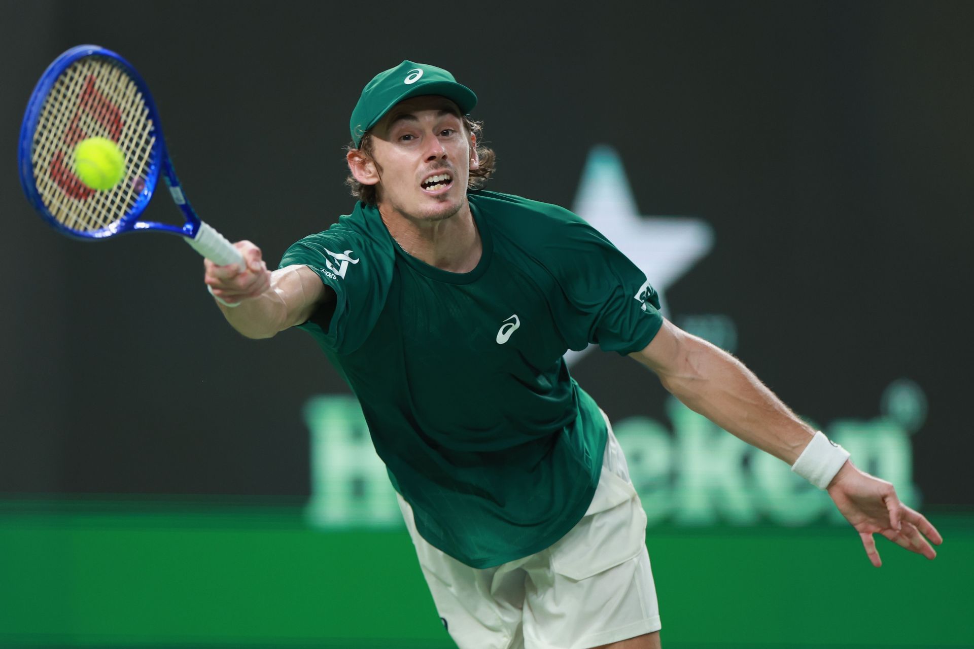 Alex de Minaur na Shanghai Masters 2025. (Foto: Getty)