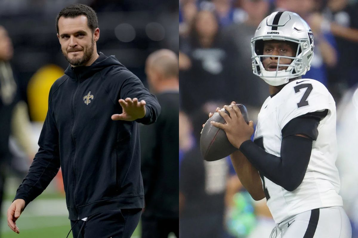 Derek Carr sends blunt message to struggling Geno Smith as calls mount for Raiders QB