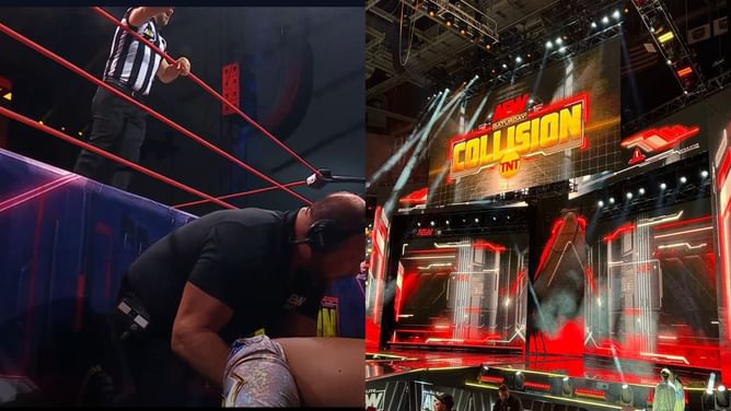 AEW match has an abrupt ending after major star's nasty incident on Collision