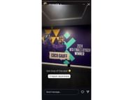 Gauff's Instagram story