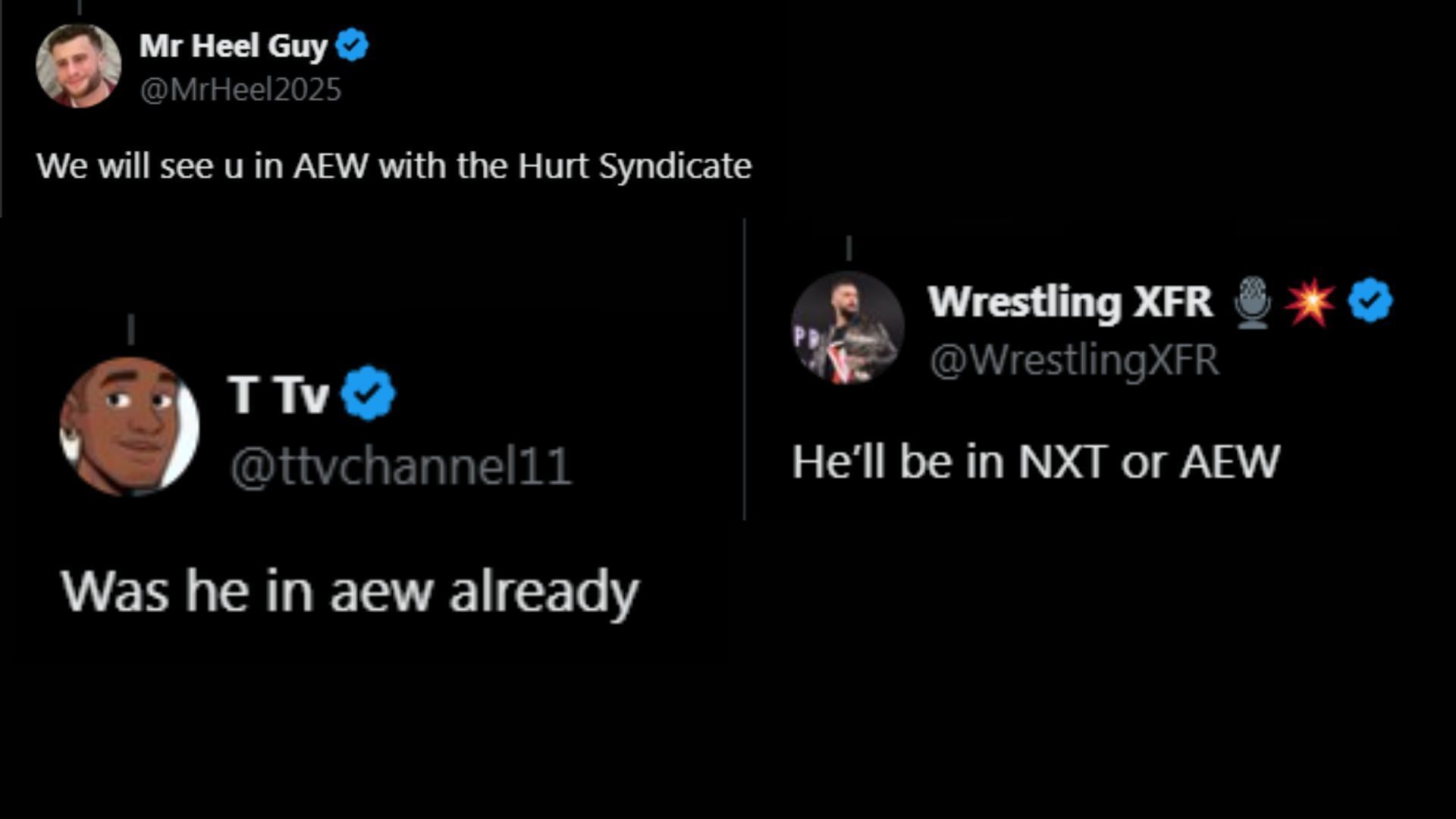 Fans react to the news of Cedric Alexander&#039;s TNA contract expiry. (Images via @WrestlePurists X)  