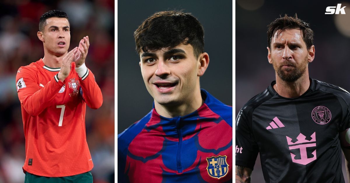 Pedri picks qualities he would choose from Lionel Messi and Cristiano Ronaldo as he builds perfect footballer