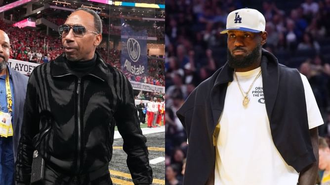 "You aren't Michael Jordan" - Stephen A. Smith torches LeBron James' GOAT status with 'choke job' tag while blasting him for dodging accountability