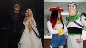 [Must See] Habs' Halloween party ft. Arber Xhekaj dons Russel from 'Up' drip & Juraj Slafkovsky as Tony Montana alongside their partners