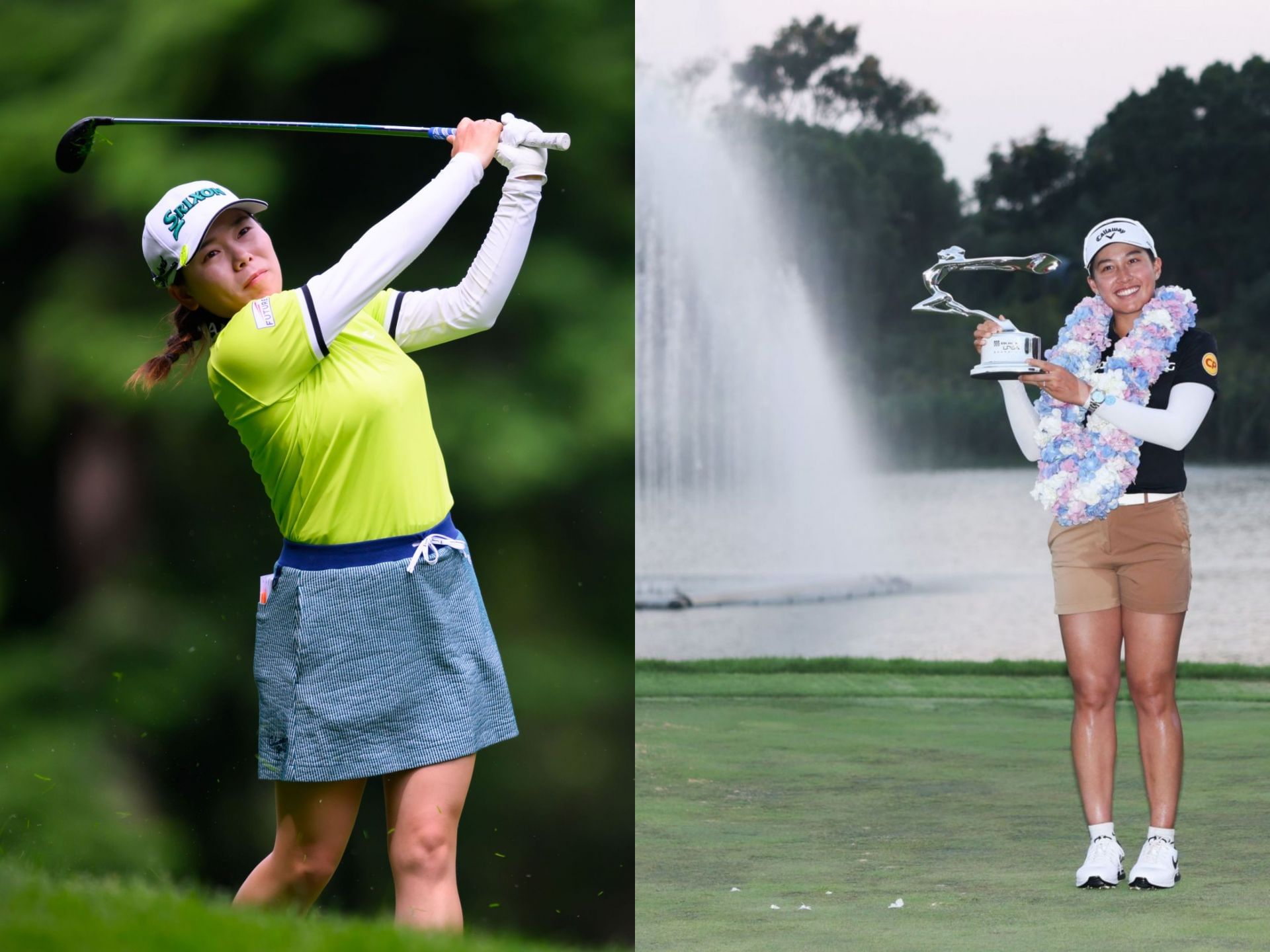 Minami Katsu and Jeeno Thitikul (Image via Getty, Imagn)