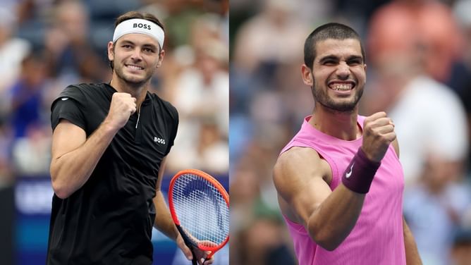 "Why does my mind work like this?" - Taylor Fritz pokes fun at his technique as Carlos Alcaraz 'works smart' with ingenious method in fun game