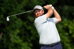Shane Lowry drops a 5-word message after taking the lead at the DP World India Championship