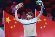 Valentin Vacherot at the Shanghai Masters 2025. (Photo: Getty)