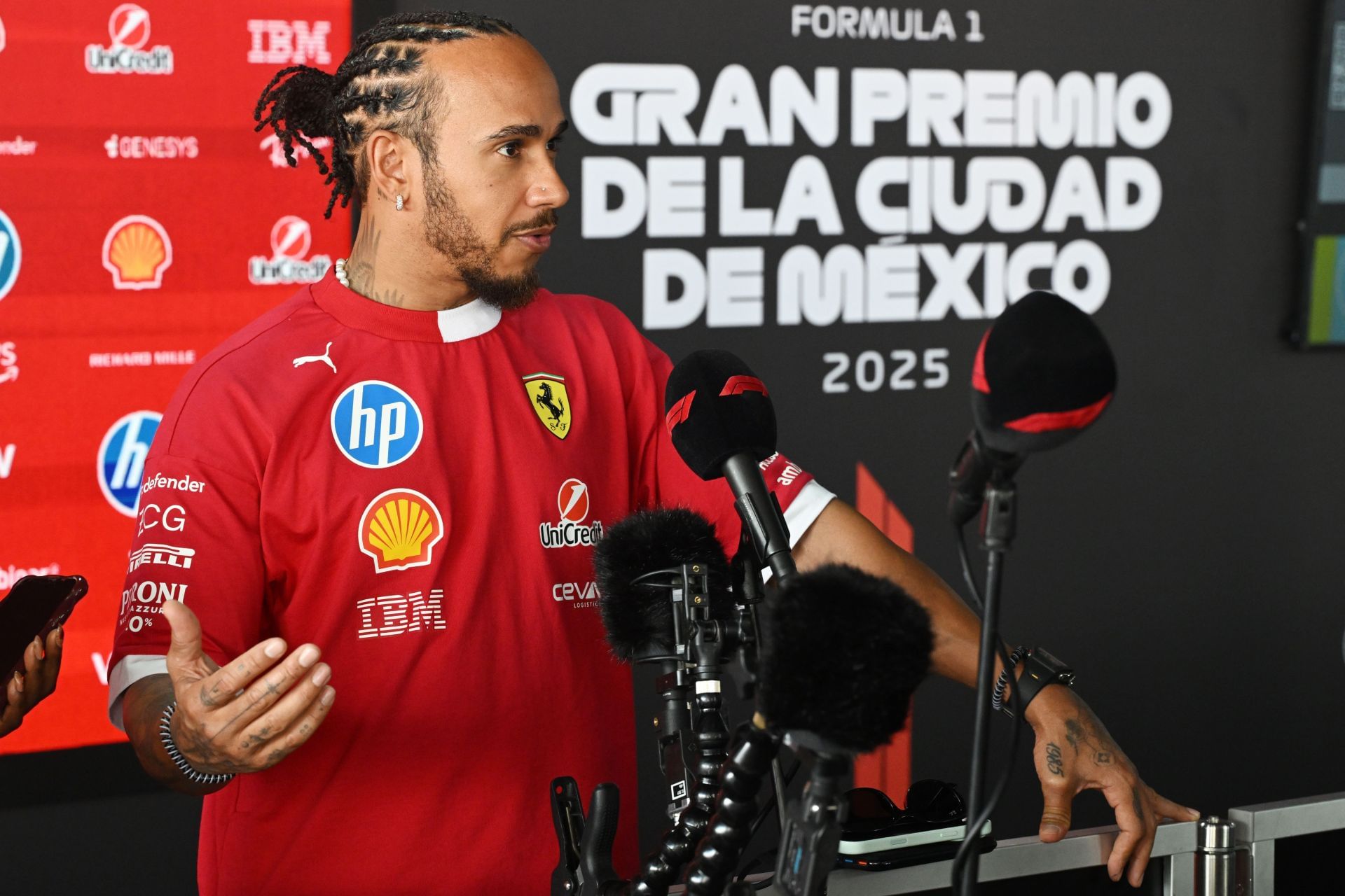 Lewis Hamilton gives his verdict on Ferrari after the first day of running in the F1 Mexican GP Lewis Hamilton gives his verdict on Ferrari after the first day of running in the F1 Mexican GP