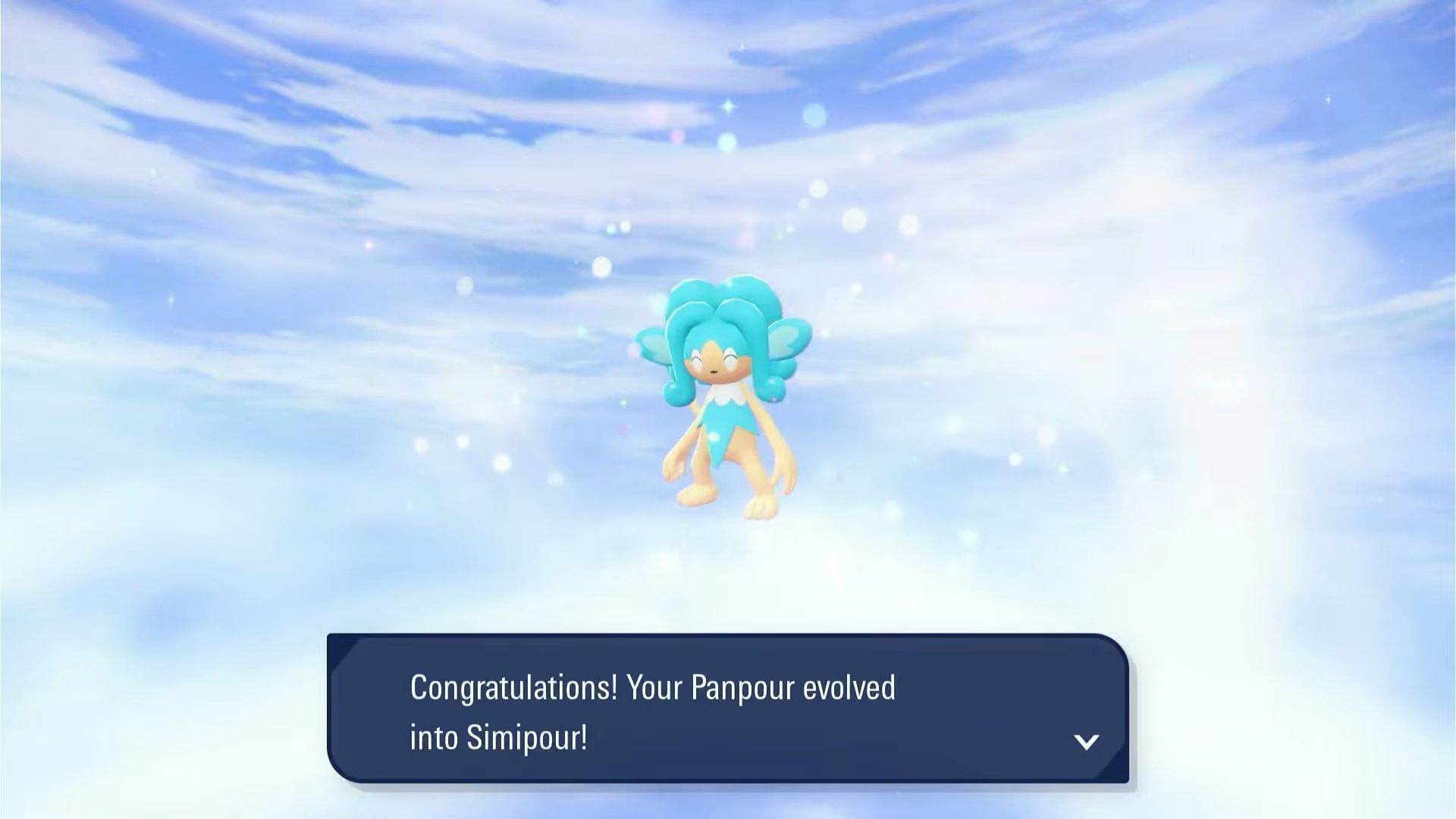  Simipour evolution (Image via The Pokemon Company|| DuckTape Gaming on YouTube)