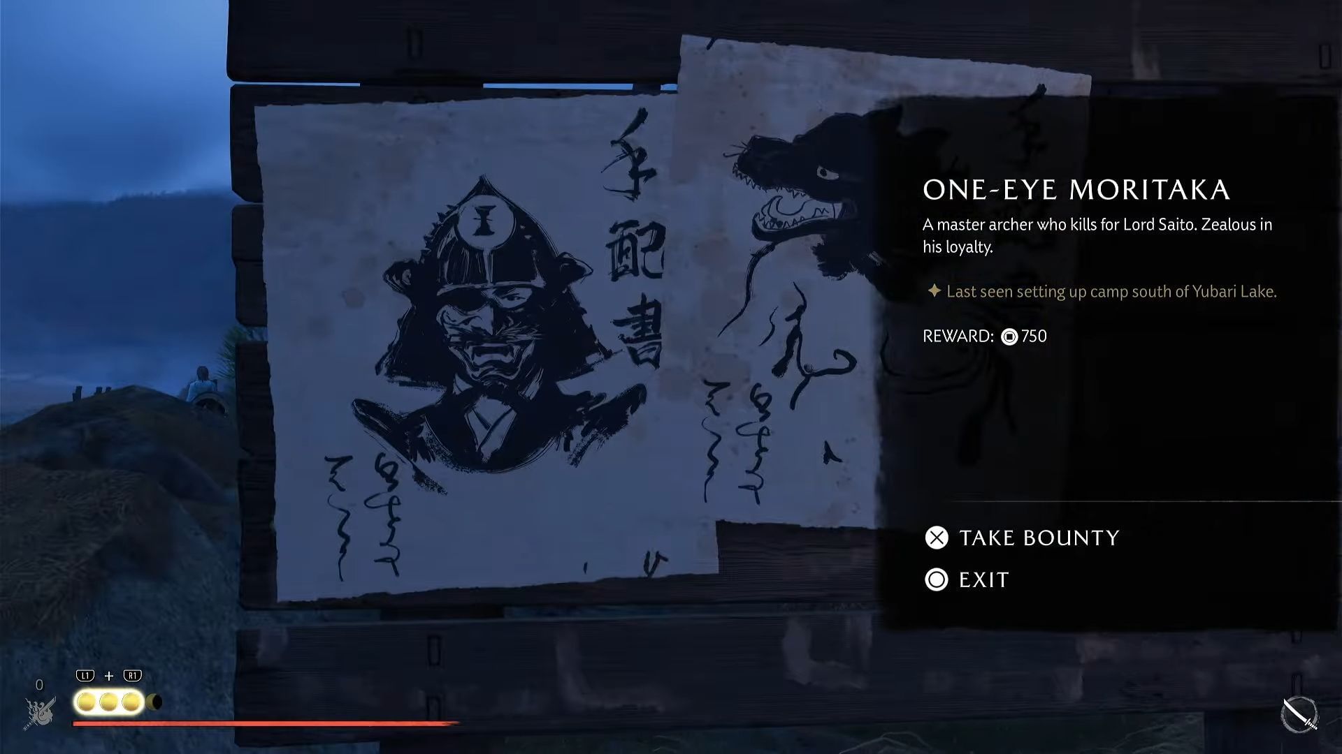This guide will help you to complete One-Eye Moritaka bounty in Ghost of Yotei (Image via Sucker Punch)