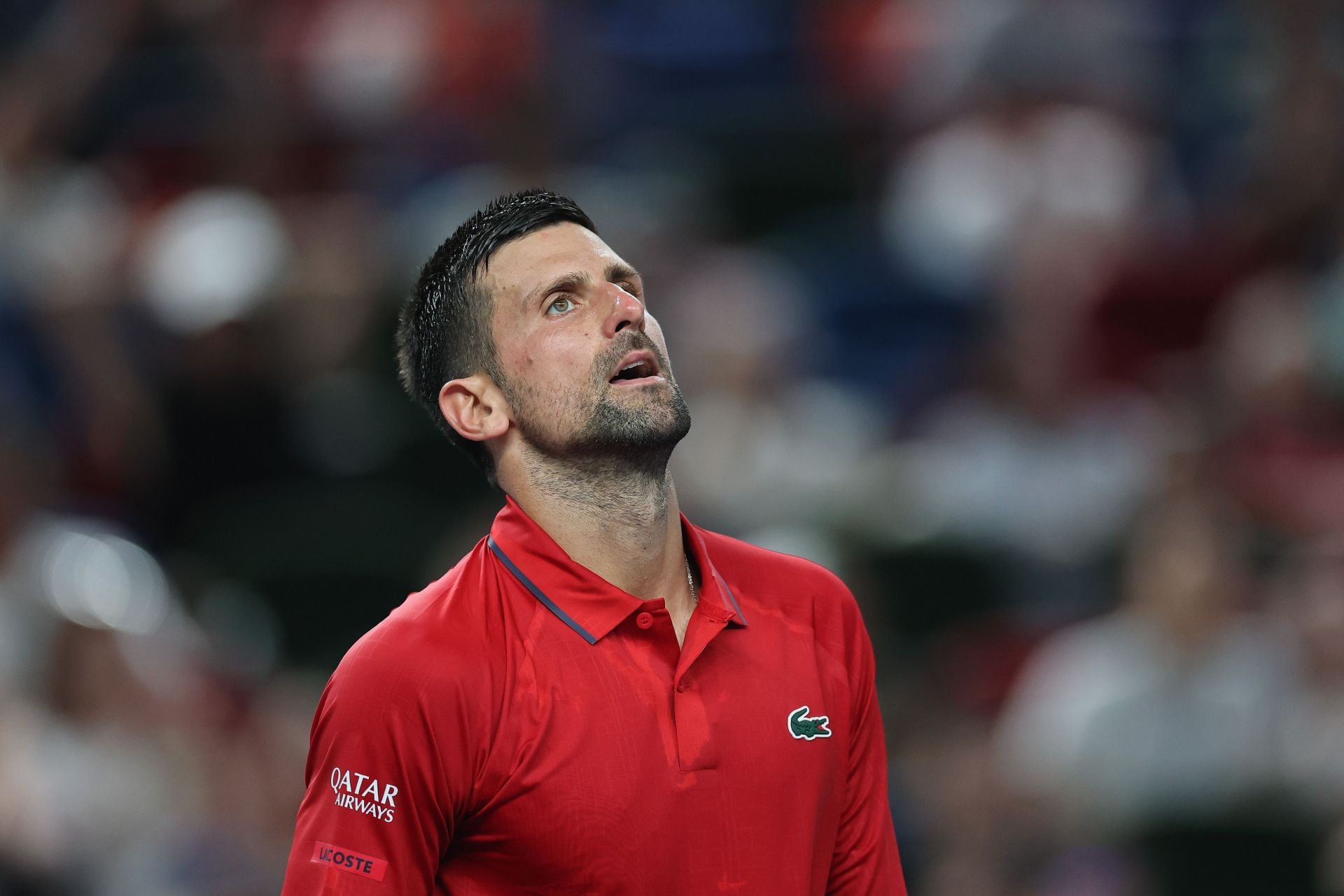 Novak Djokovic at the 2025 Shanghai Masters (Source: Getty)