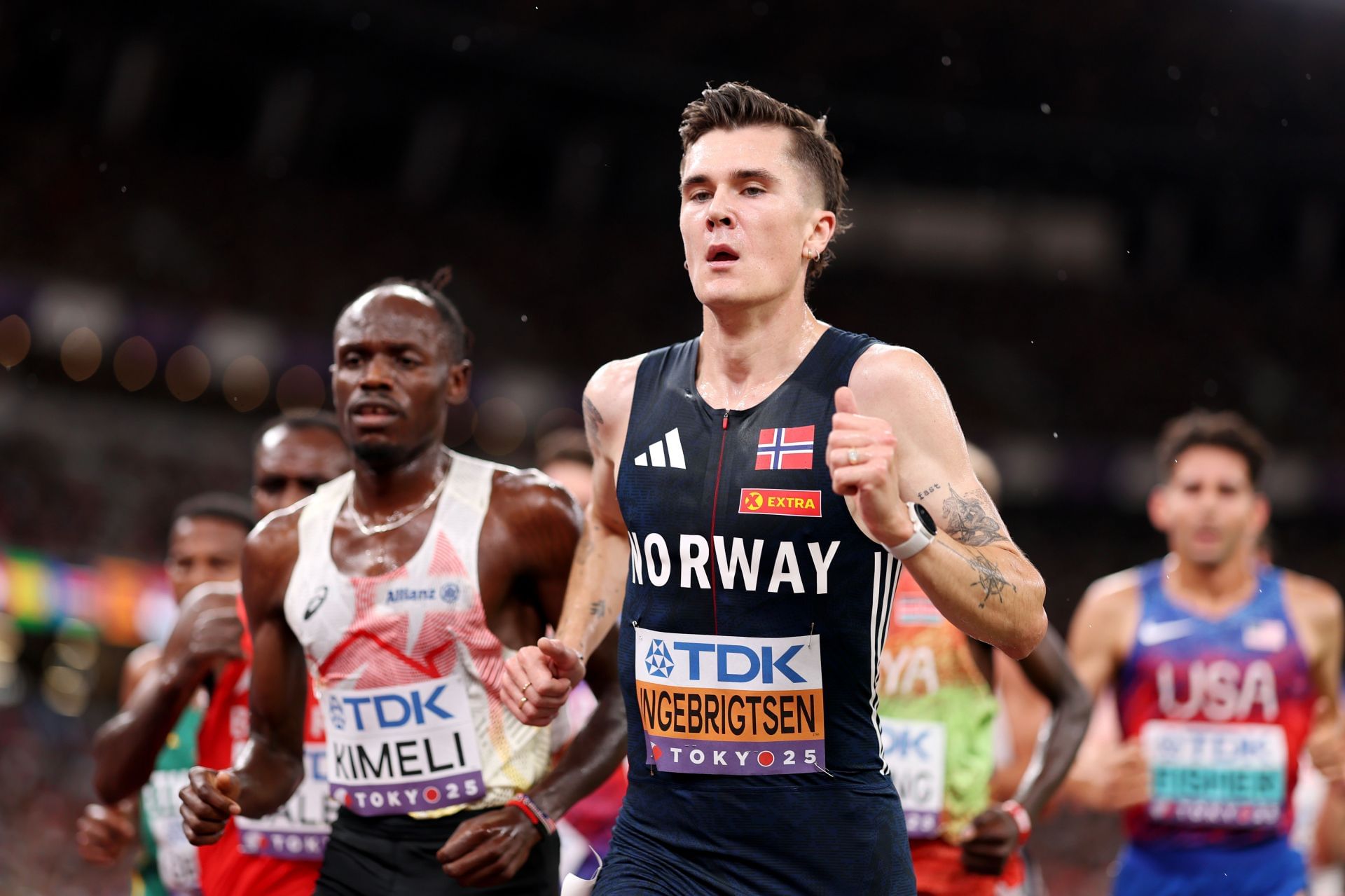 Jakob Ingebrigtsen on Day 9 - World Athletics Championships Tokyo 2025 - Source: Getty
