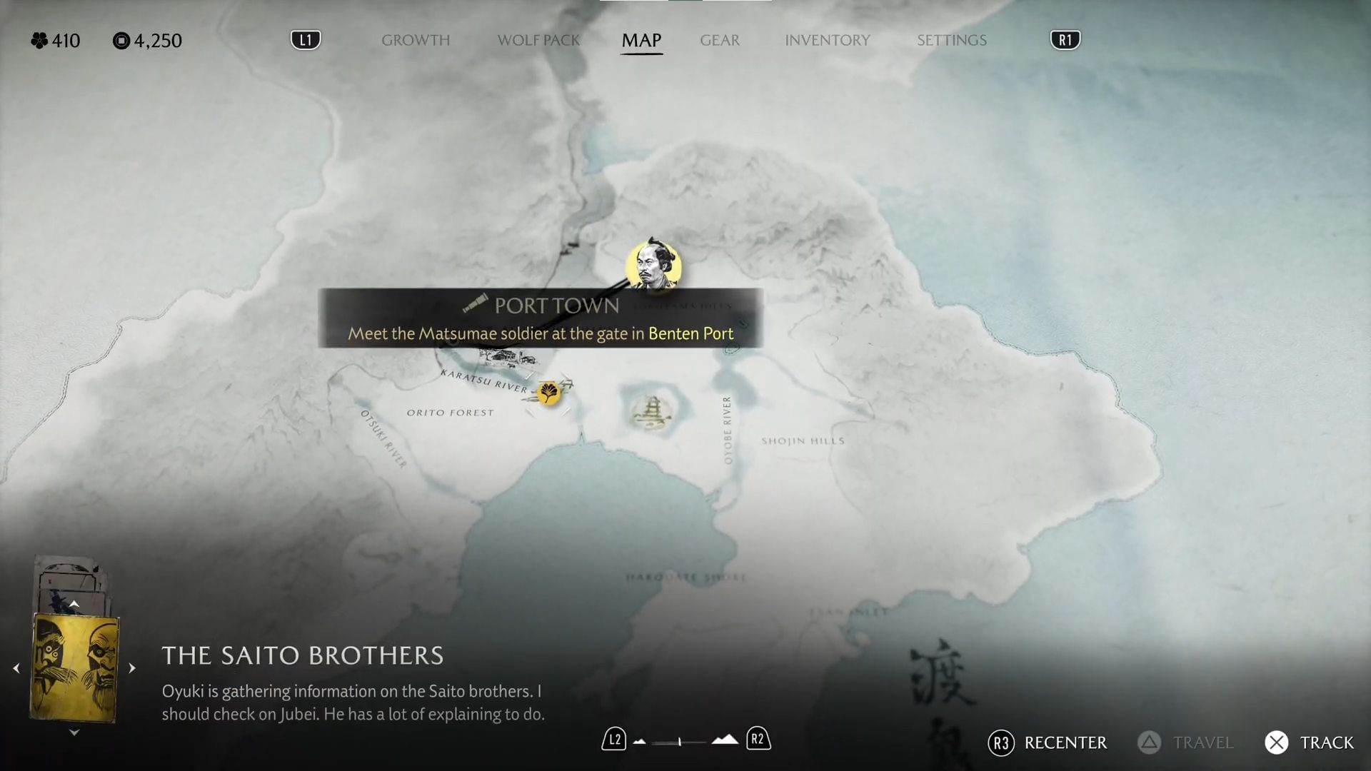 Echoes of the Storm quest location (Image via Sportskeeda Gaming || Sucker Punch)