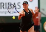 Jessica Pegula in action at the 2025 French Open (Source: Getty)