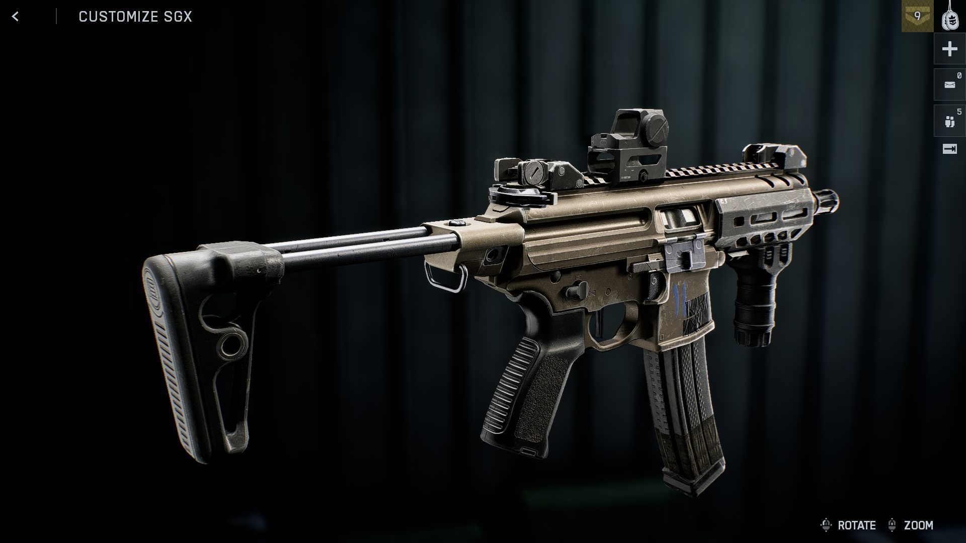 SGX submachine gun (Image via SK Gaming || EA)