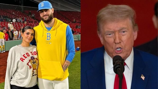 Lucas Giolito's girlfriend Madalana makes her feelings clear about Donald Trump and his supporters