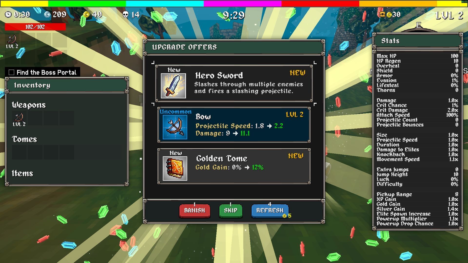 Hero Sword in Megabonk (Image via SK Gaming || vedinad)