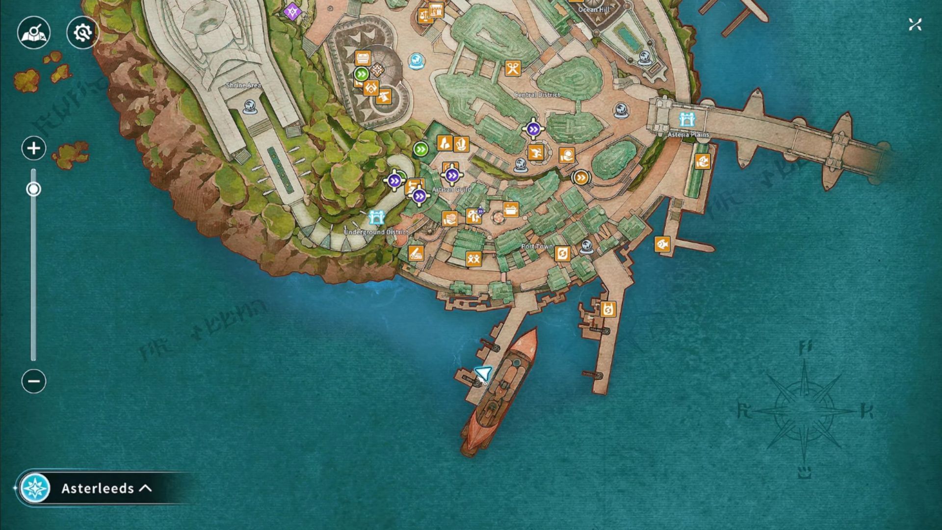 Down by the docks, Beatrice can take you to the Homestead (Image via A-Plus/YouTube@GunghoGuns Gaming)