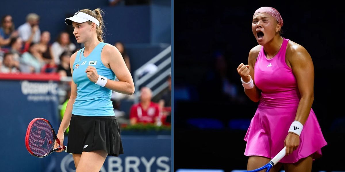 Elena Rybakina and Diana Shnaider is one of the quarterfinal matches at the Ningbo Open 2025. (Photos: Getty)