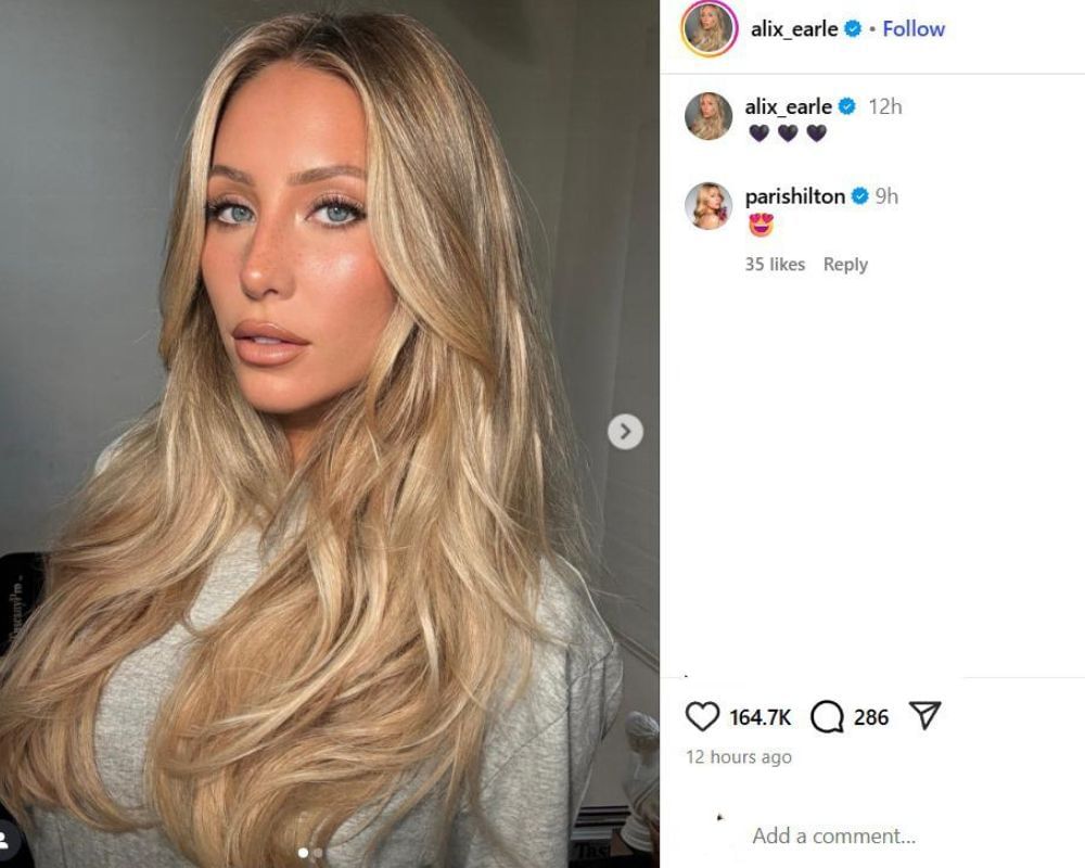 Braxton Berrios&rsquo; GF Alix Earle stuns Paris Hilton with her dolled-up look in latest IG post [IG/@alix_earle]