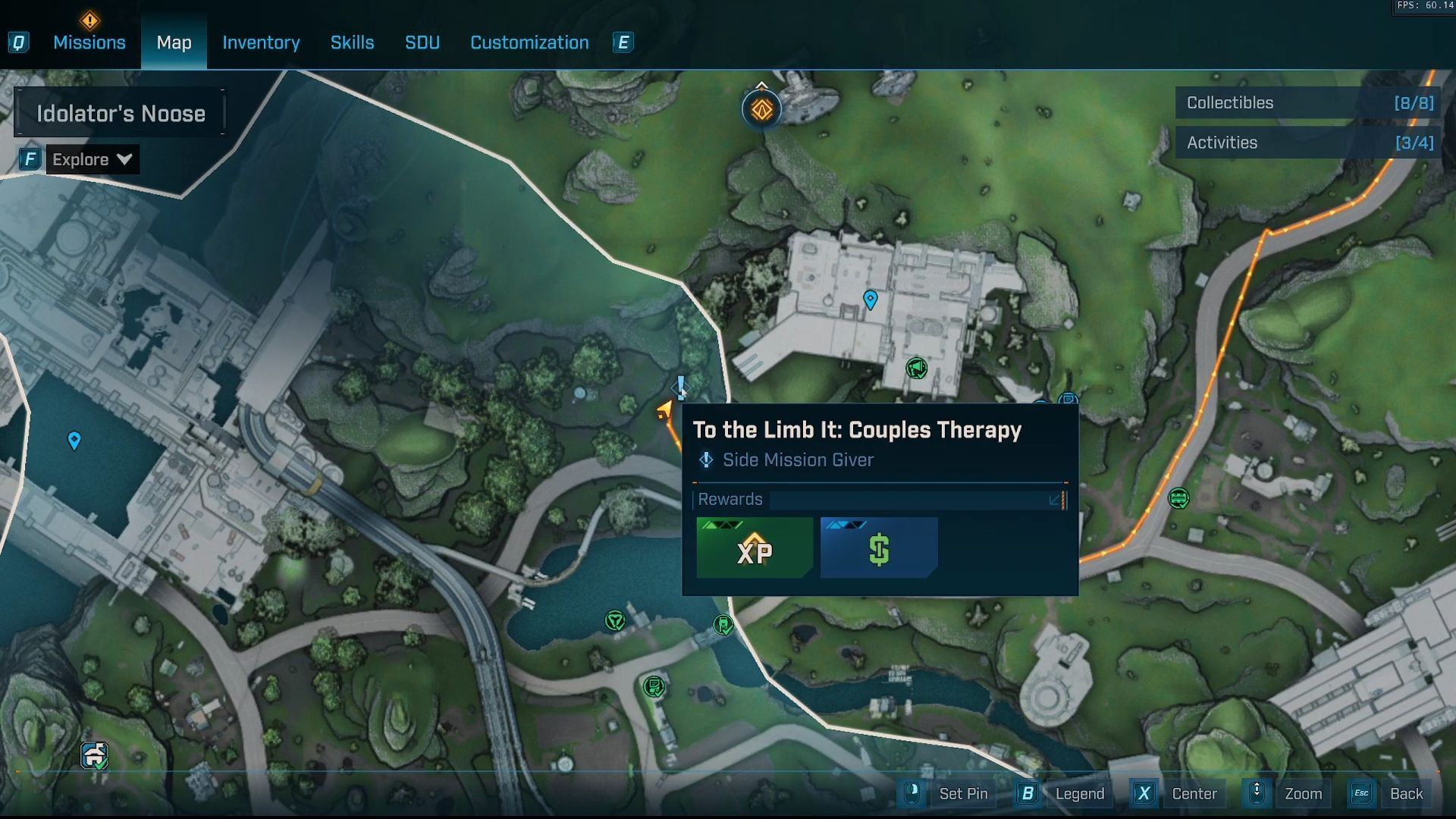 Location of To The Limb It Couples Therapy in Borderlands 4 (Image via Youtube/@WoWQuest)