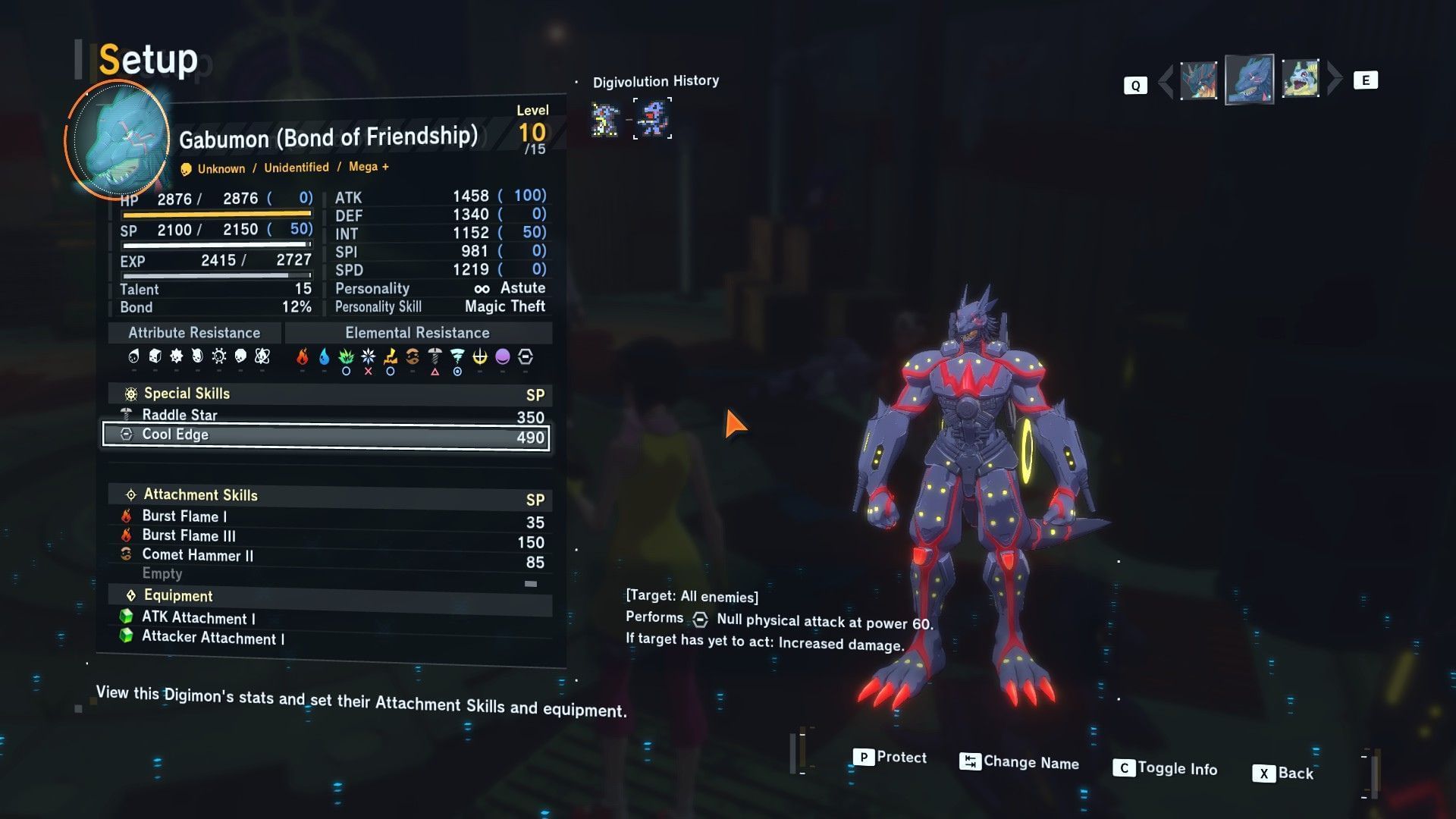 Exploring the Personality System (Image via Bandai Namco)